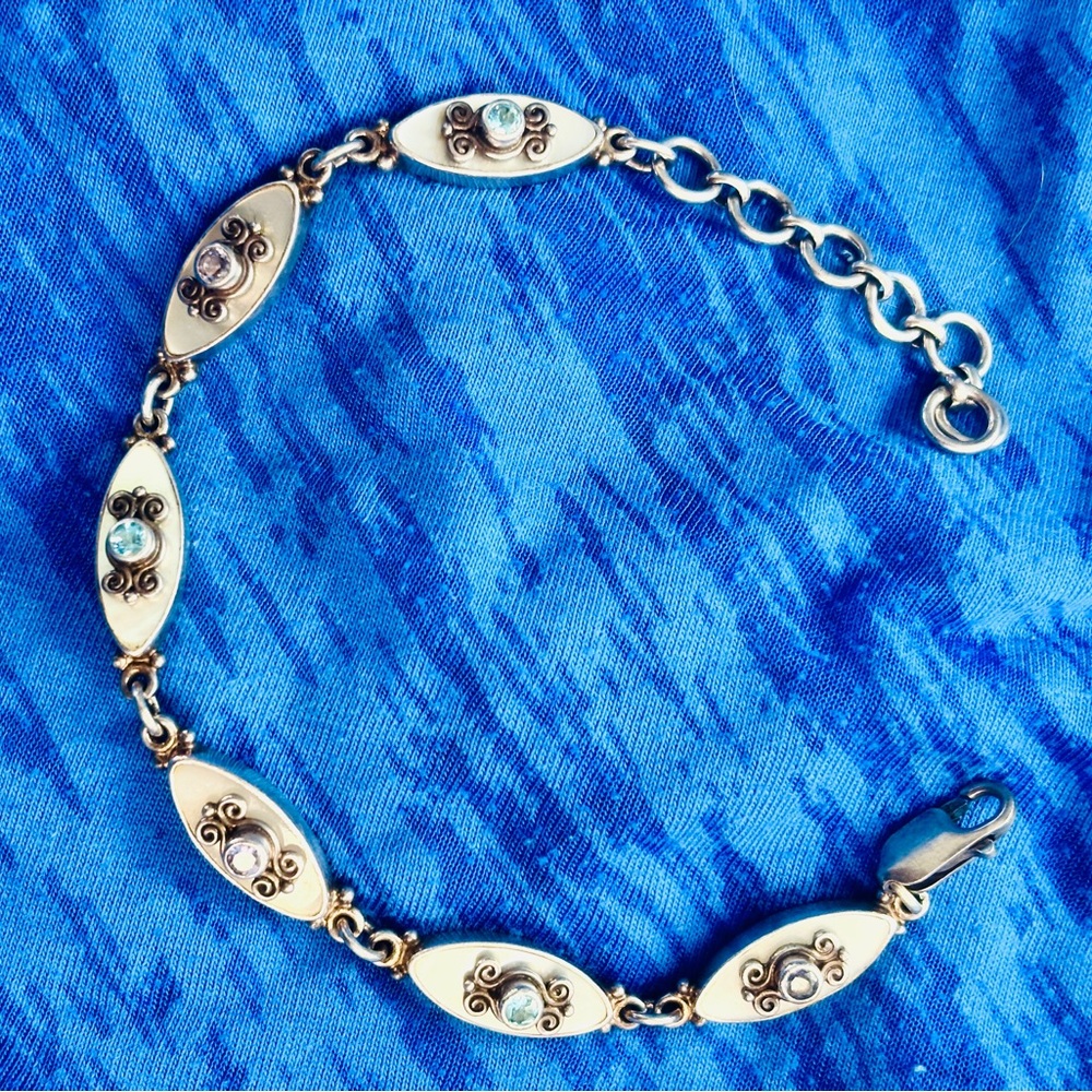Sterling Silver Sajen Bracelet